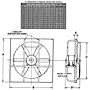 Direct Drive 900 Series Industrial Exhaust Panel Fans - 2